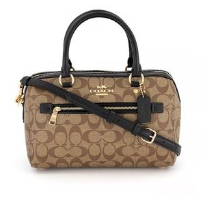 Coach Rowan satchel- light brown